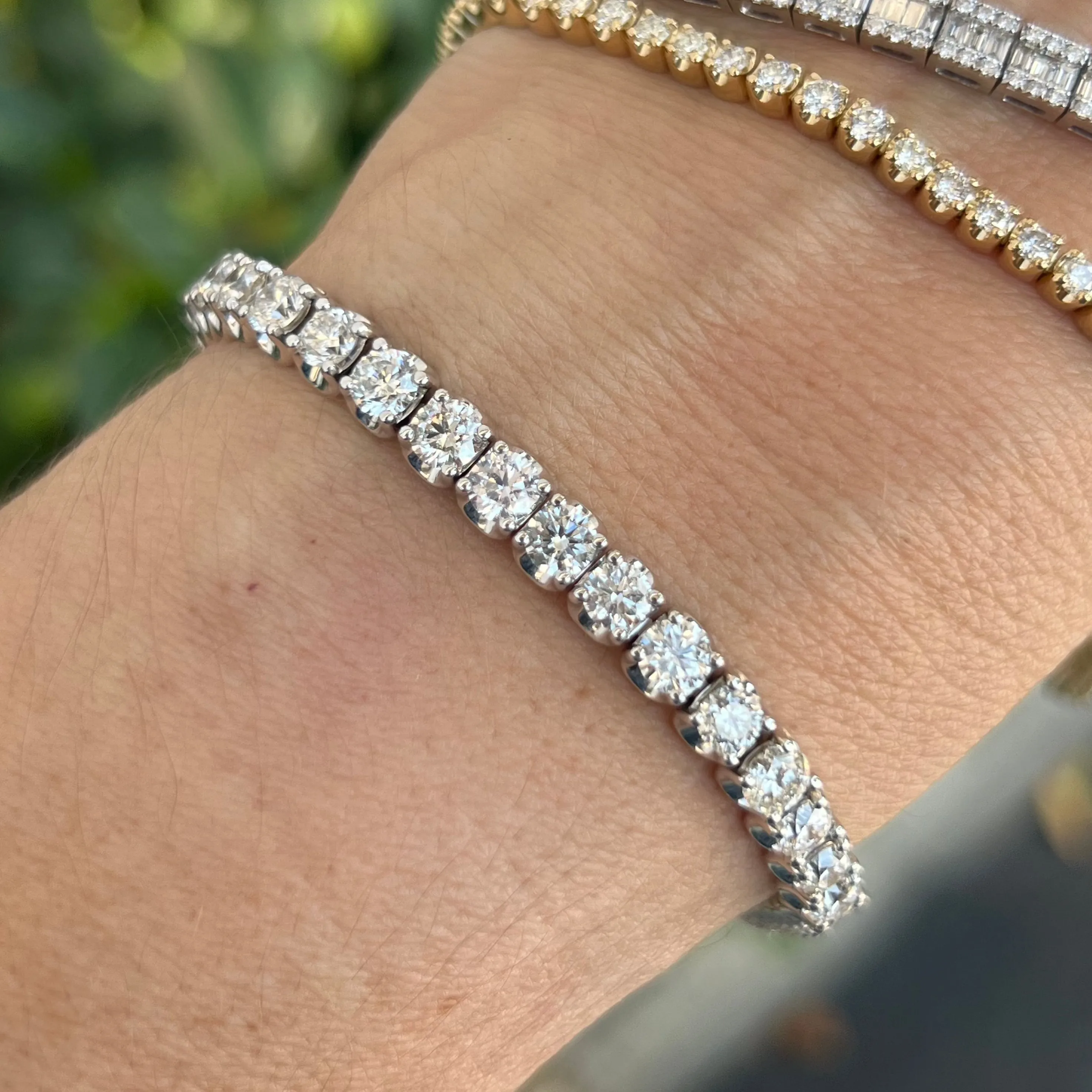 10 Carat Diamond Tennis Bracelet