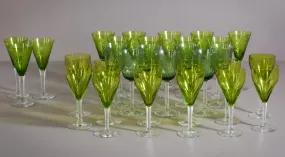 31 - Vintage Green Glasses