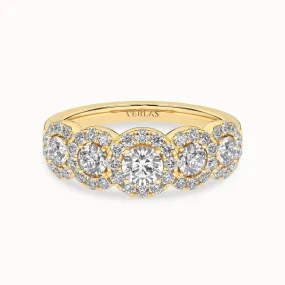 5-Stone Graduated Cherished Vows