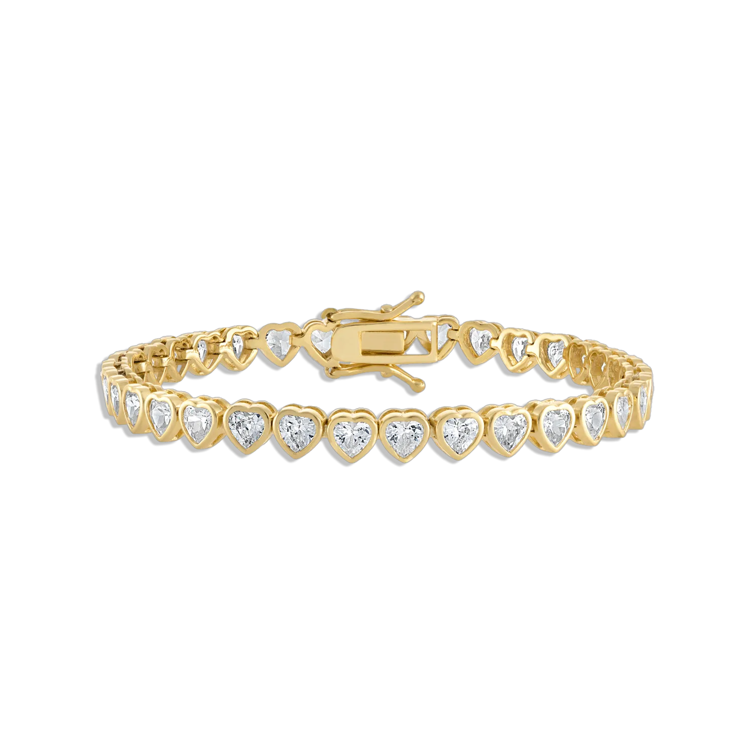 Alexa Leigh Nora Heart Tennis Bracelet