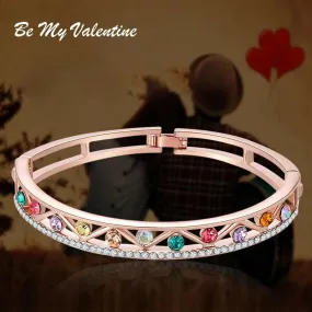 Alloy gold plated bracelet | MANATH (multicolor, pack of 2)