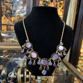 Askew London Purple NecklAce Unsigned