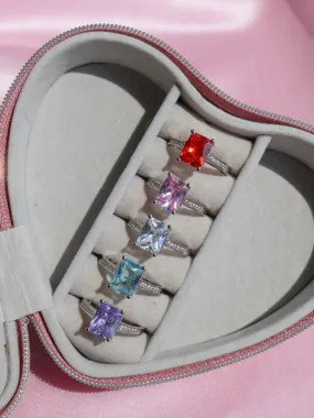 Baguette Love Ring