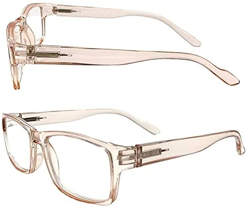Blue-Light-Blocking-Reading-Glasses-Blush-1-00-Magnification Anti Glare