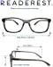 Blue-Light-Blocking-Reading-Glasses-Grey-1-50-Magnification-Computer-Glasses