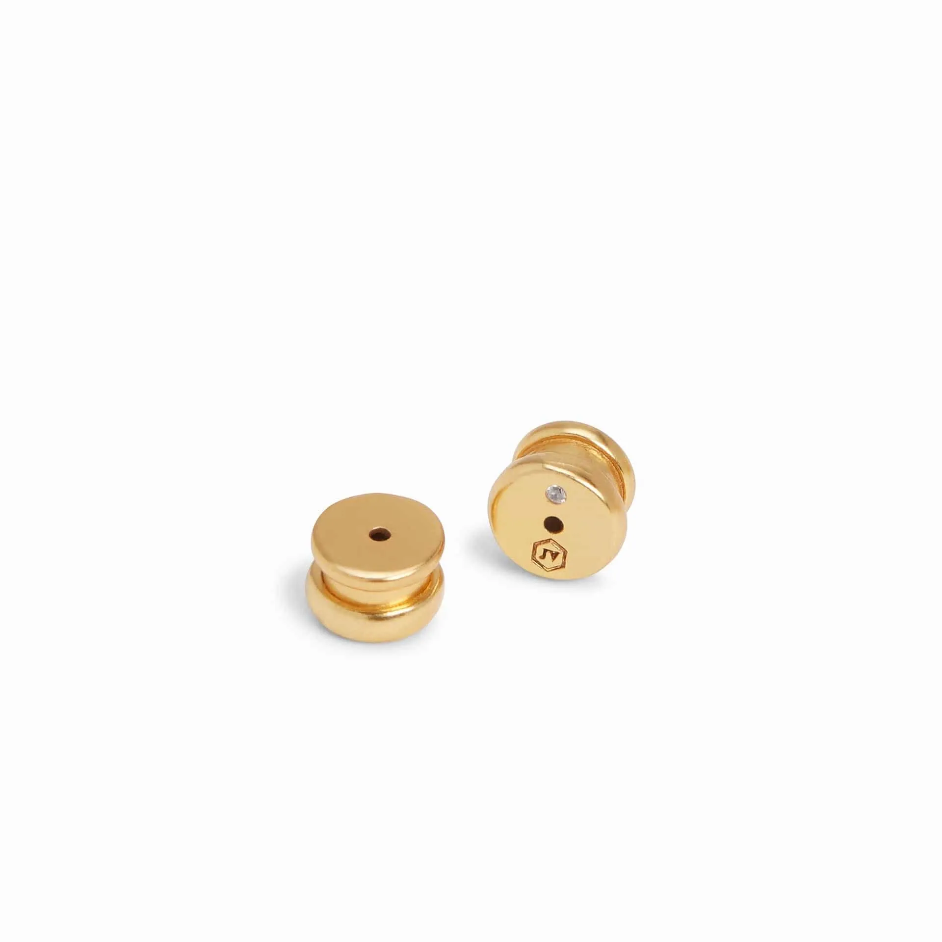 Clara Stud Earrings - Iridescent Emerald Green
