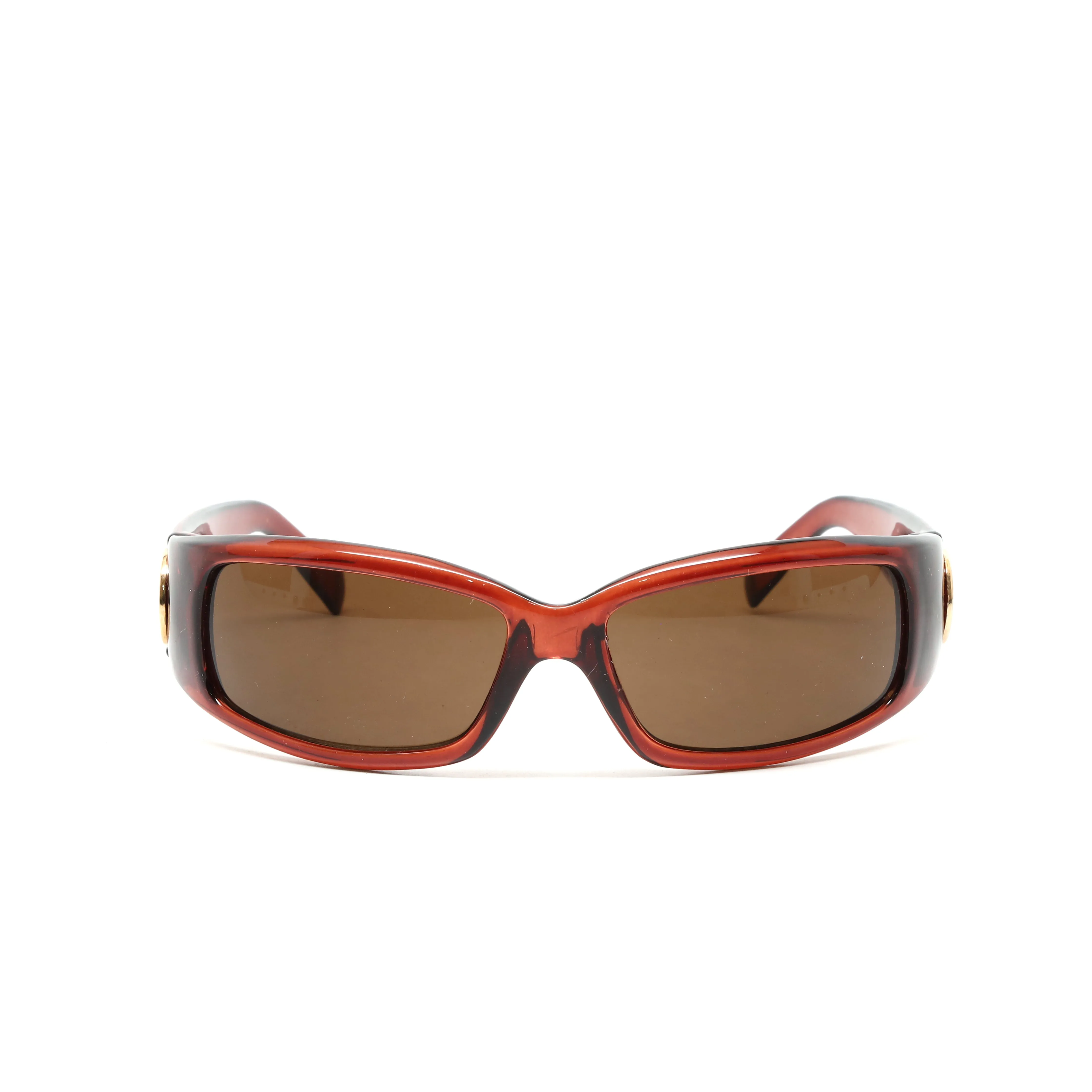 Concept 5 Oversized Classic Deadstock Late 90s/2000s Visors - Red