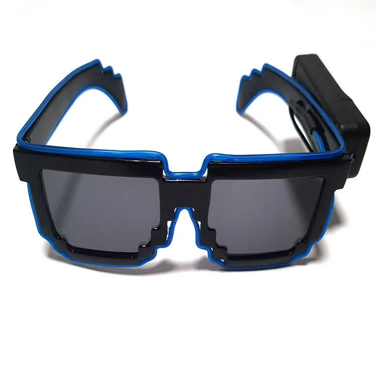 Creative Mosaic LED Wireless Party Mode Glasses