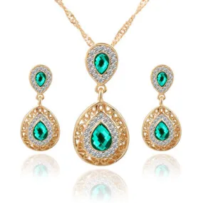 Earrings and Necklace Set Combination