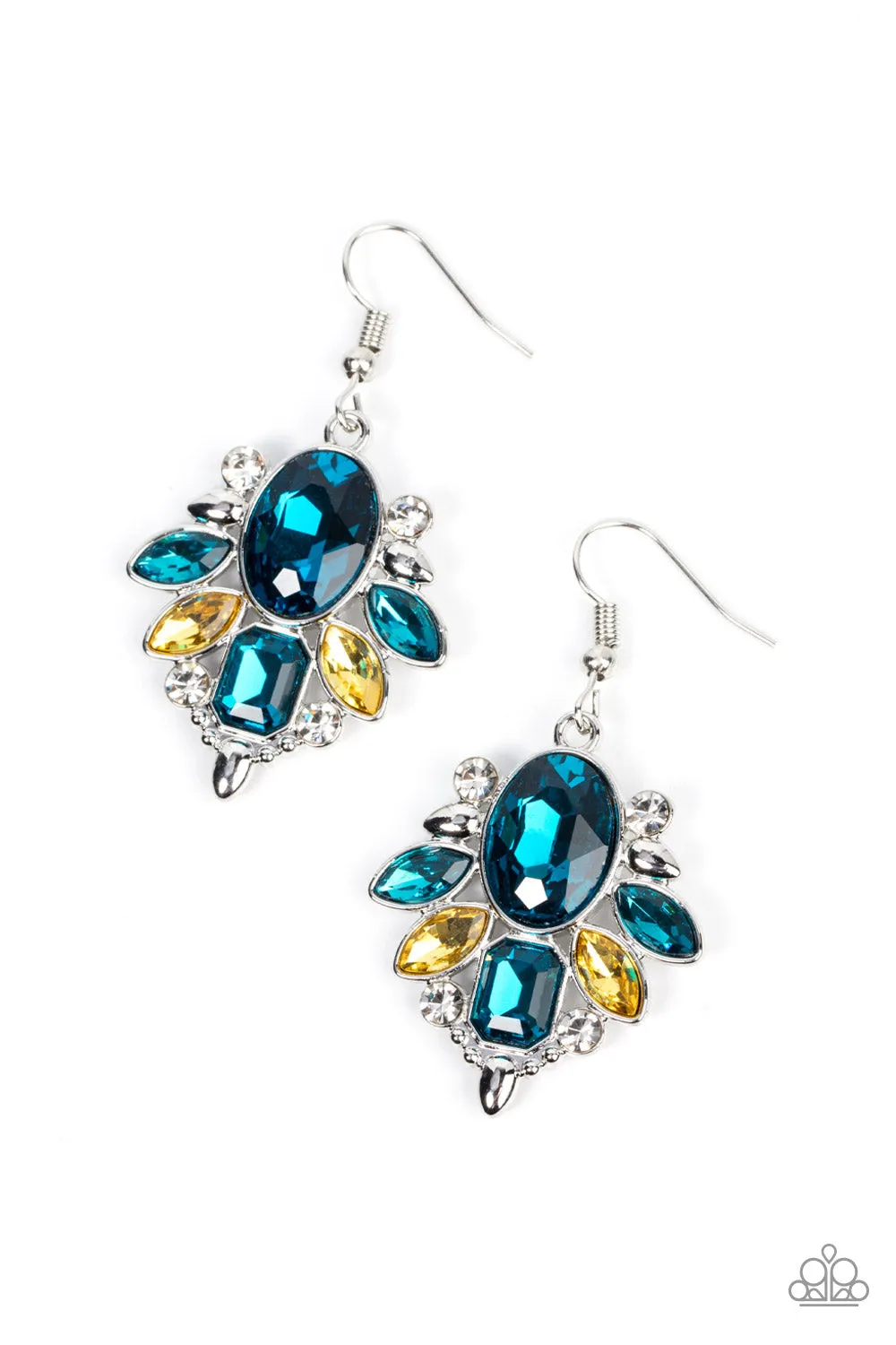 Earrings Glitzy Go-Getter - Multi E2490