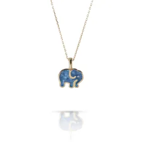Elephant Gemstone Necklace