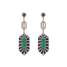 Emerald & Gold Neith Amulet