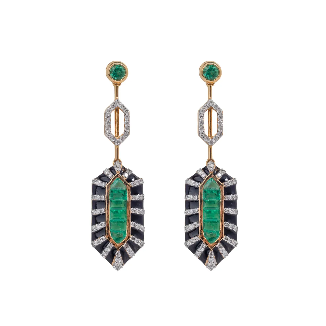 Emerald & Gold Neith Amulet