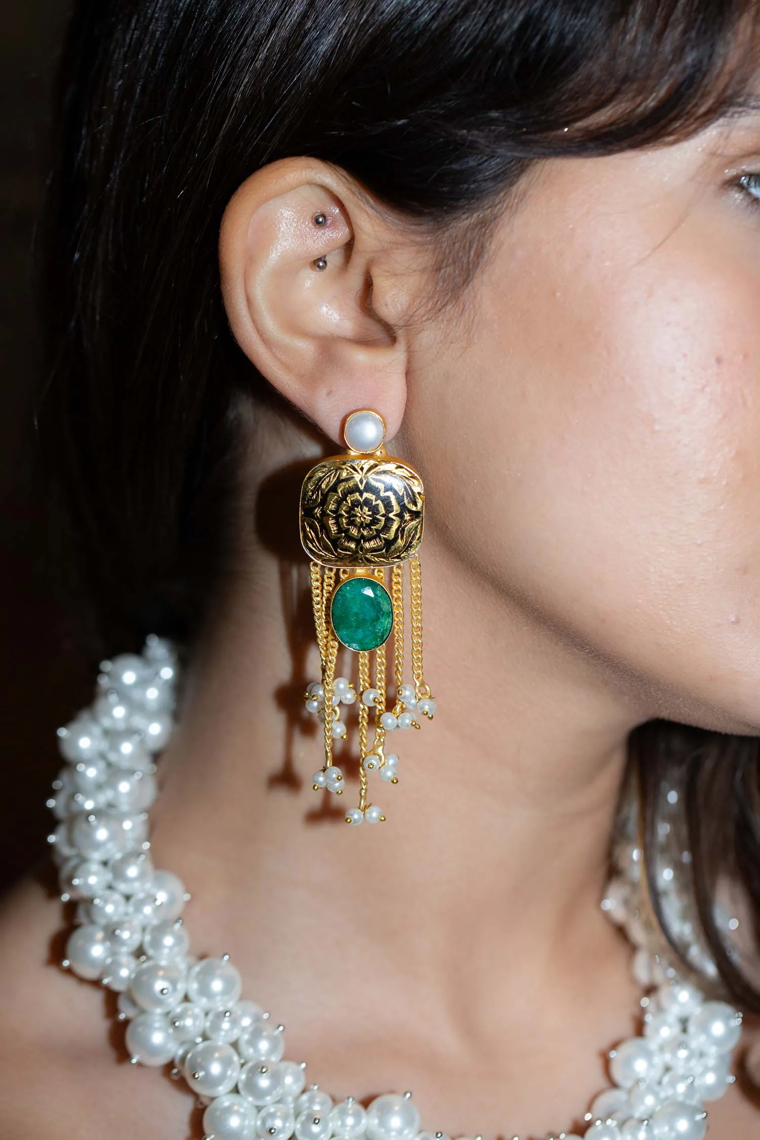 Emy Danglers Earrings - Taleed