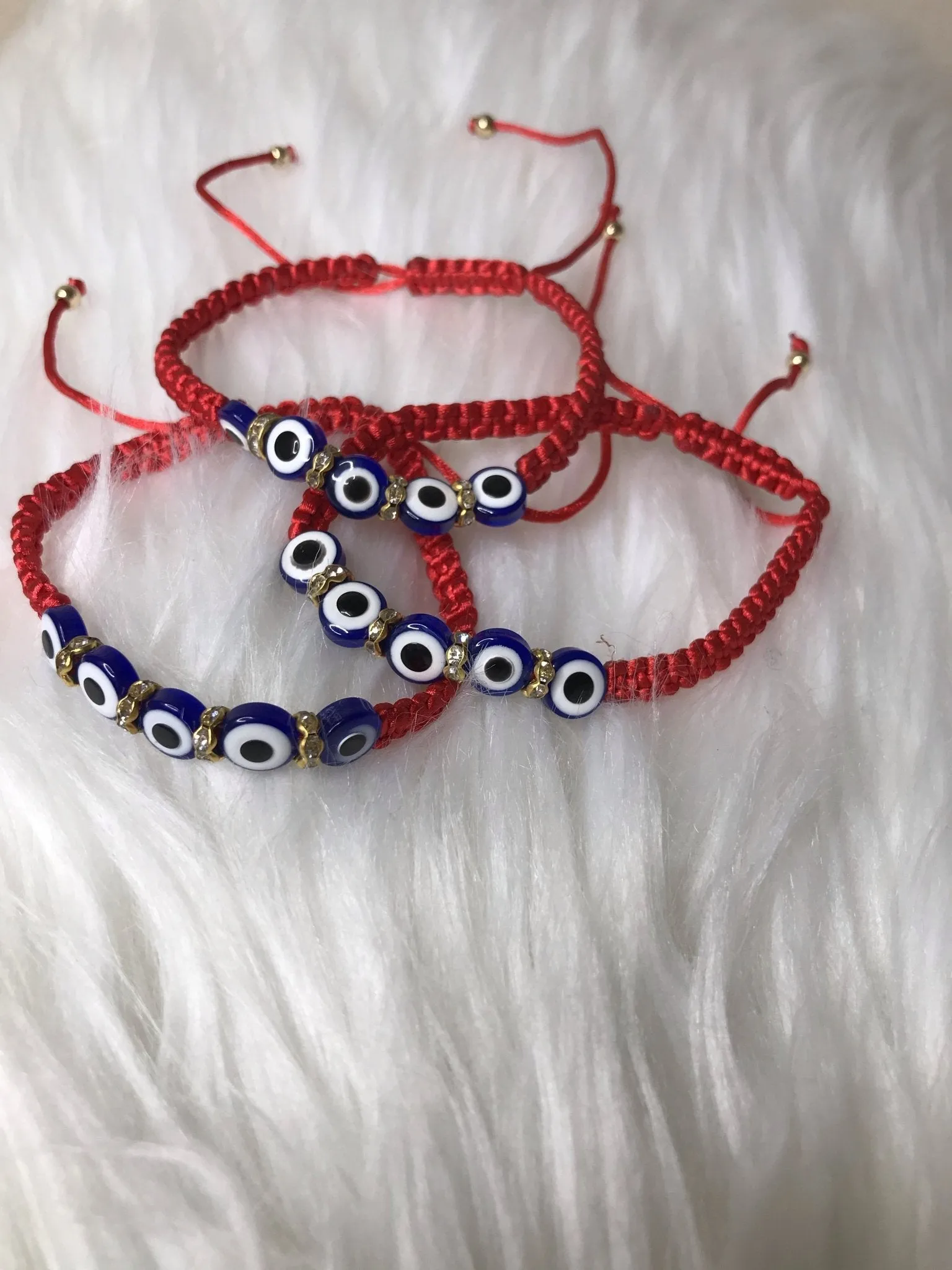 Evil Eye Bracelet Men or Woman   Block Negative Energy   Red String Macrame Adjustable  Good luck Bracelet Evil Eye Protection