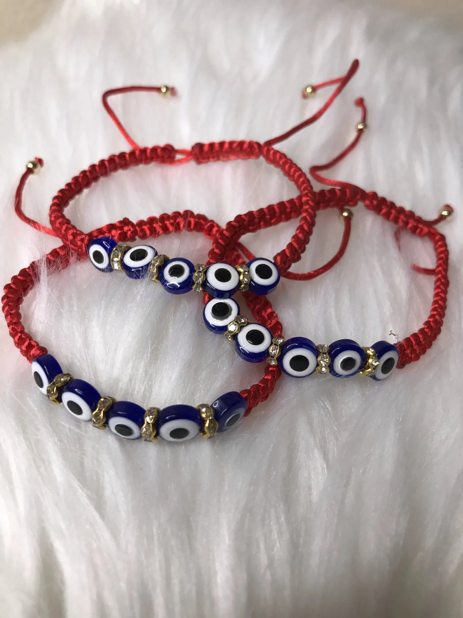 Evil Eye Bracelet Men or Woman   Block Negative Energy   Red String Macrame Adjustable  Good luck Bracelet Evil Eye Protection