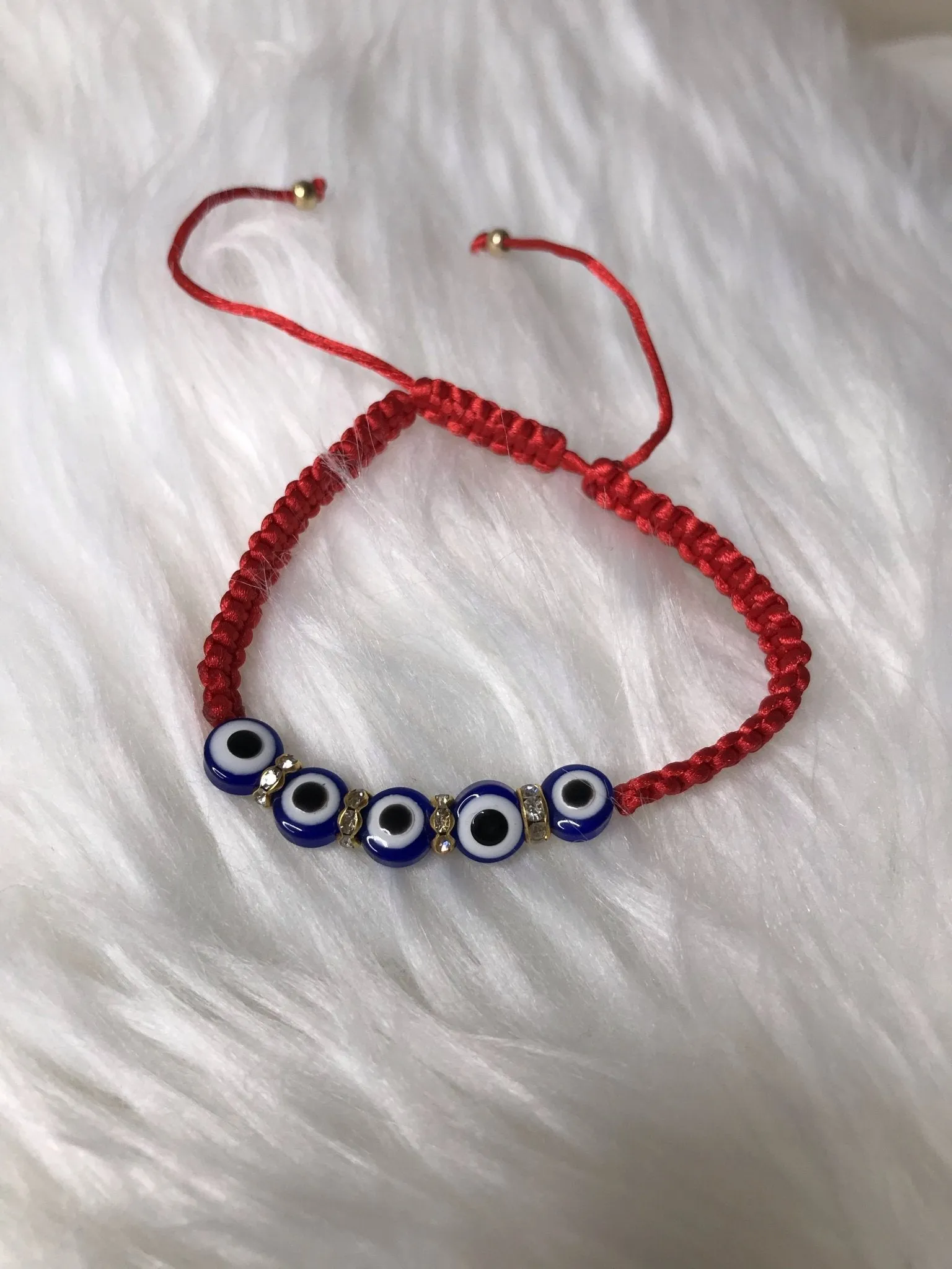 Evil Eye Bracelet Men or Woman   Block Negative Energy   Red String Macrame Adjustable  Good luck Bracelet Evil Eye Protection