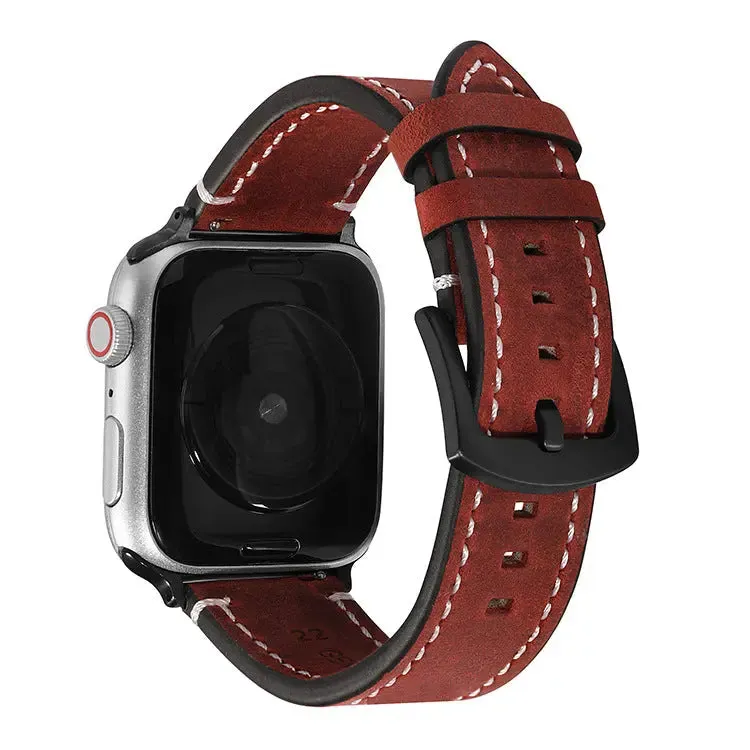 Genuine Leather Band Replacement Strap Apple Watch band