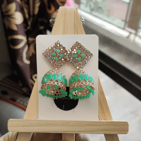Jewelestia Enchantment Jhumka Earrings