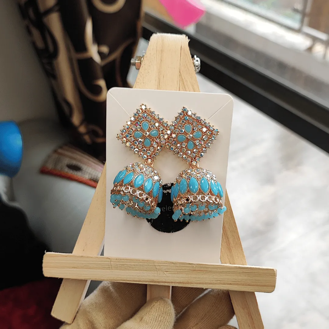 Jewelestia Enchantment Jhumka Earrings