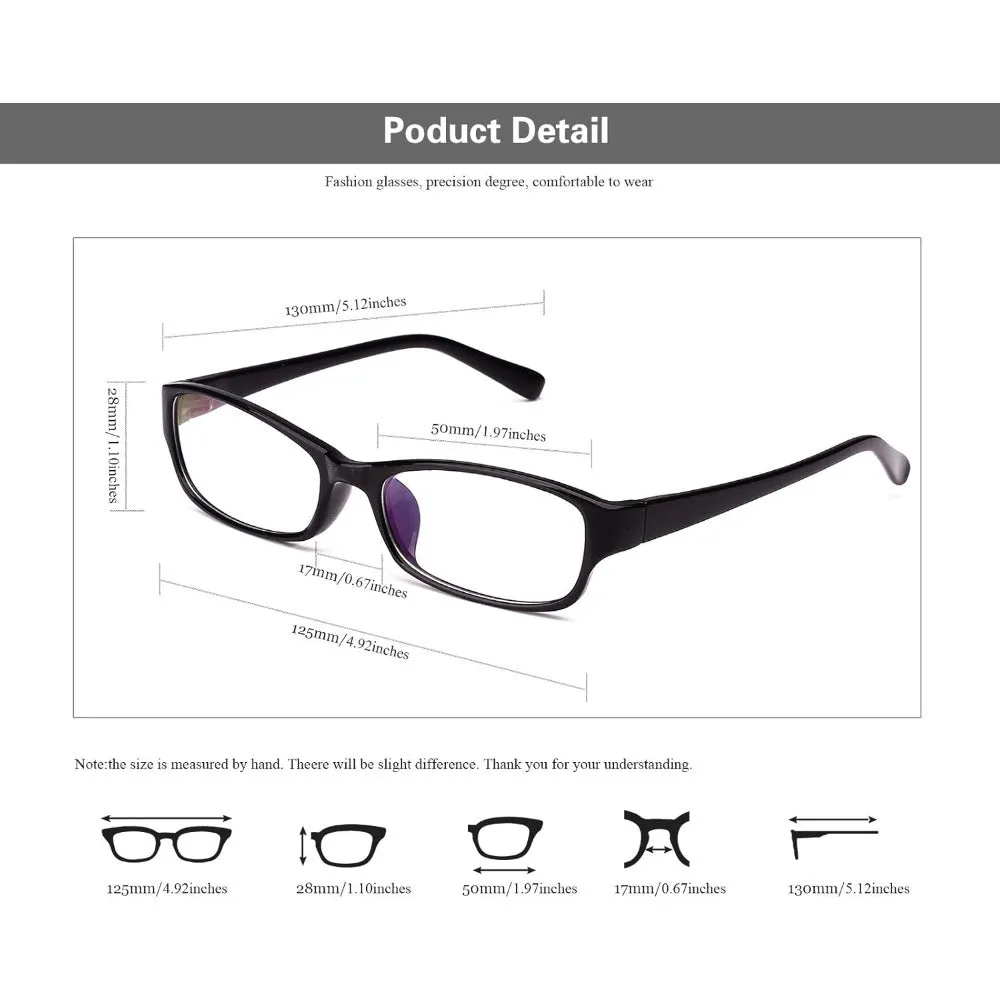 Kids Rectangle Glasses丨Classic Optical Frame for Boys & Girls A2803