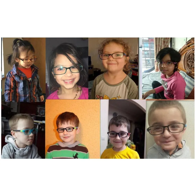 Kids Rectangle Glasses丨Classic Optical Frame for Boys & Girls A2803
