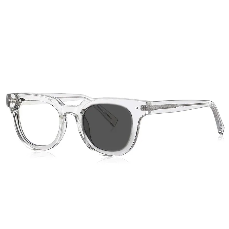 Kocolior Unisex Full Rim Square Acetate Hyperopic Reading Glasses 2120