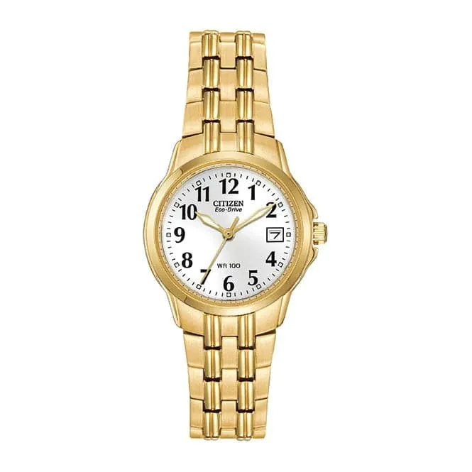 Ladies Eco-Drive Bracelet WR100 Watch EW1542-59A