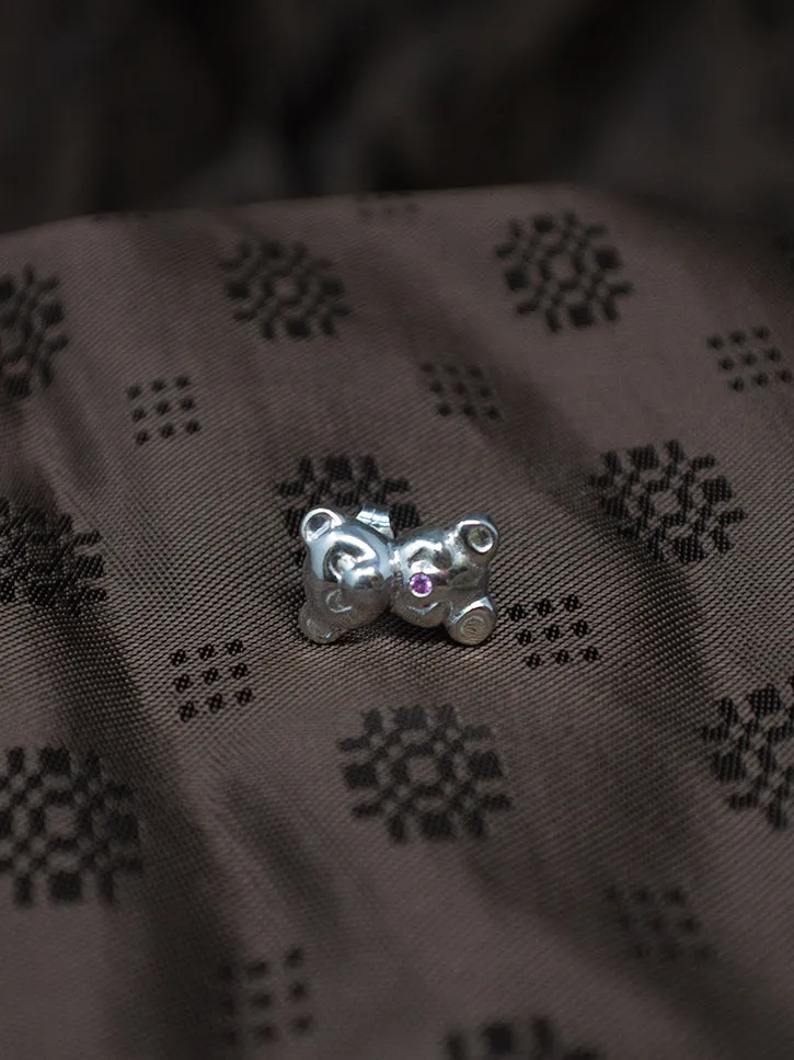 Martine Ali Sapphire Gummy Bear Stud