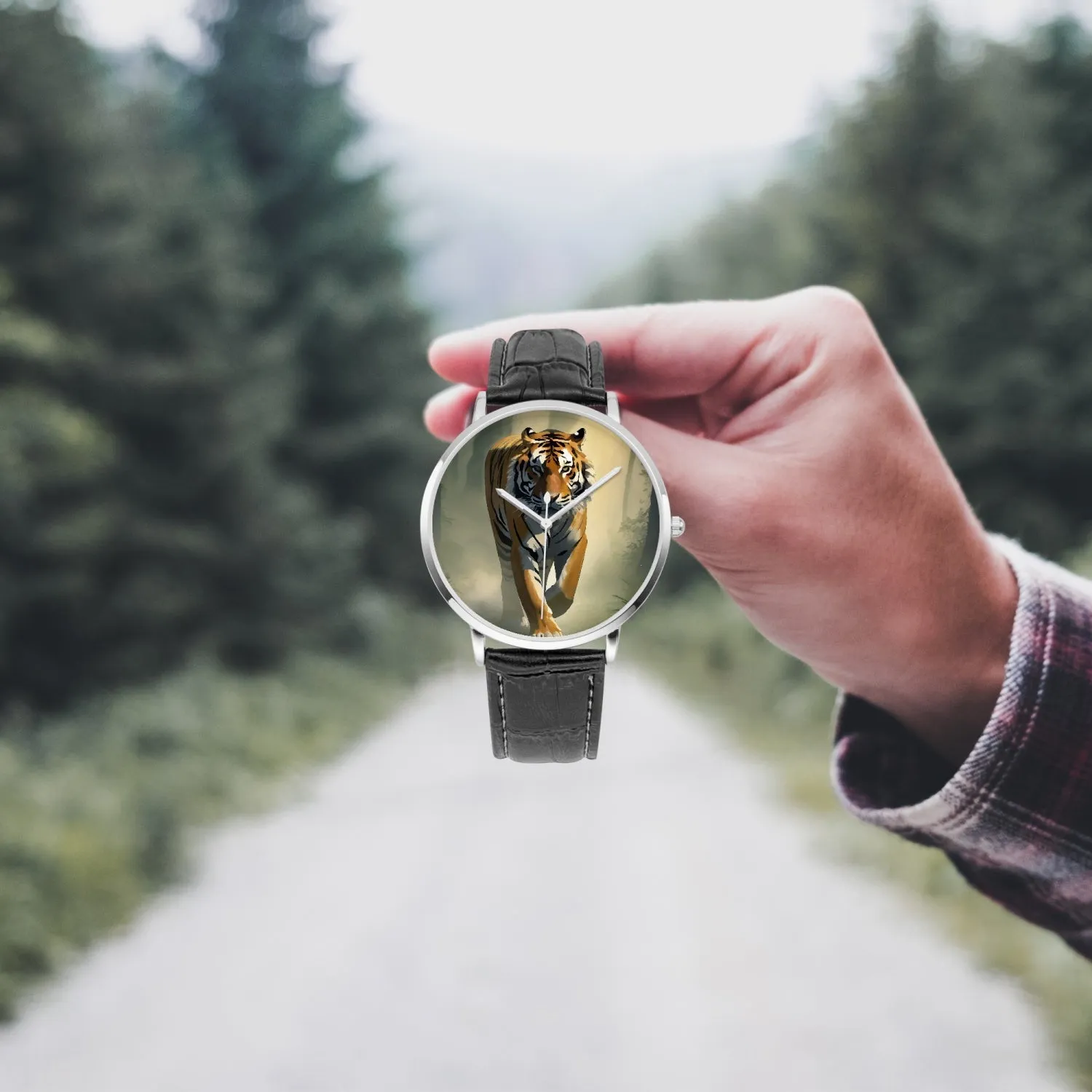 Montre à Quartz Instafamous "Tigre dans la jungle" (249)