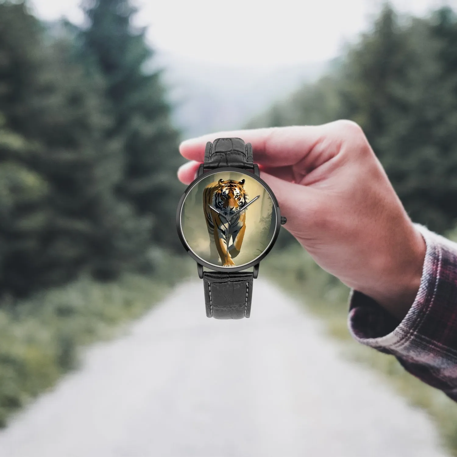 Montre à Quartz Instafamous "Tigre dans la jungle" (249)