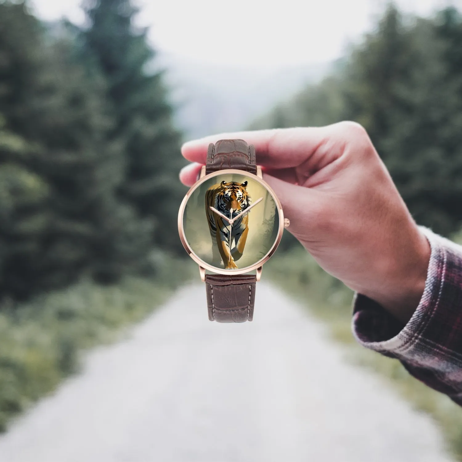Montre à Quartz Instafamous "Tigre dans la jungle" (249)