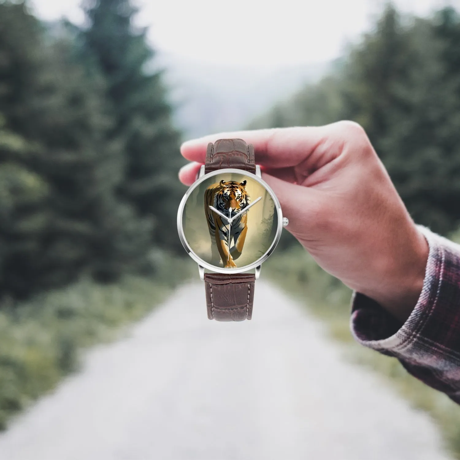 Montre à Quartz Instafamous "Tigre dans la jungle" (249)