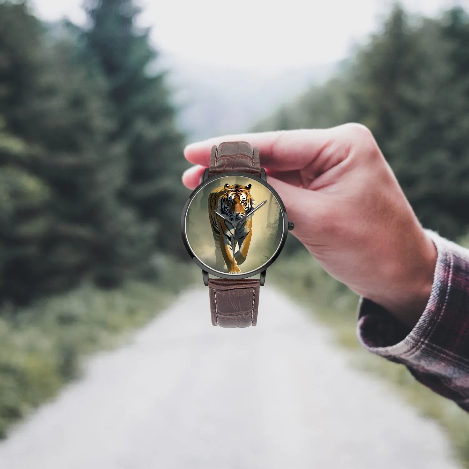 Montre à Quartz Instafamous "Tigre dans la jungle" (249)