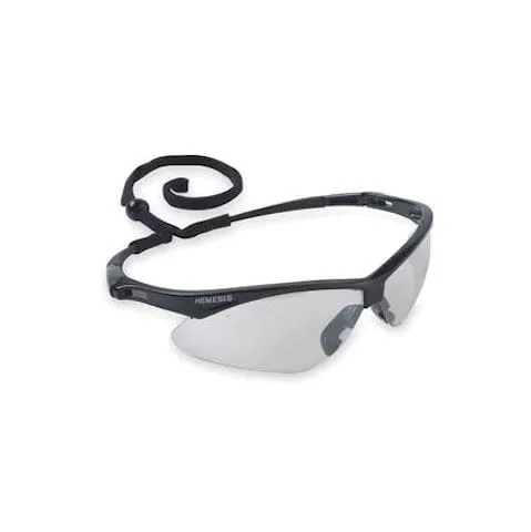 Nemesis Single Lens Black Frame Safety Glasses- 30196095