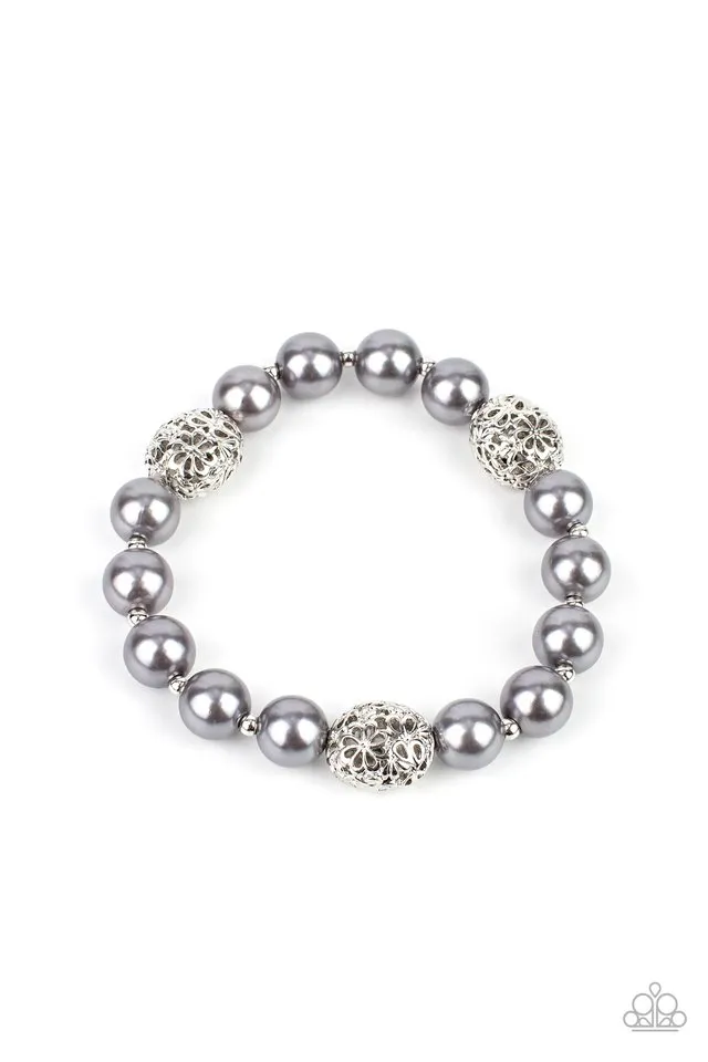 Paparazzi Bracelet ~ Upscale Whimsy - Silver