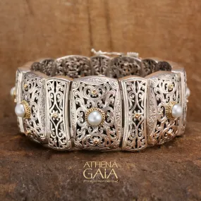 Pearl Synergy Garden Shadows Cuff Bracelet