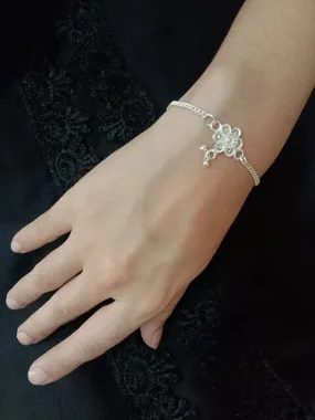 Phool Silver Bracelet