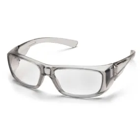 Pyramex Emerge SG7910D15 Reader Clear  1.5 Lens Gray Frame, One Size, 1 Each