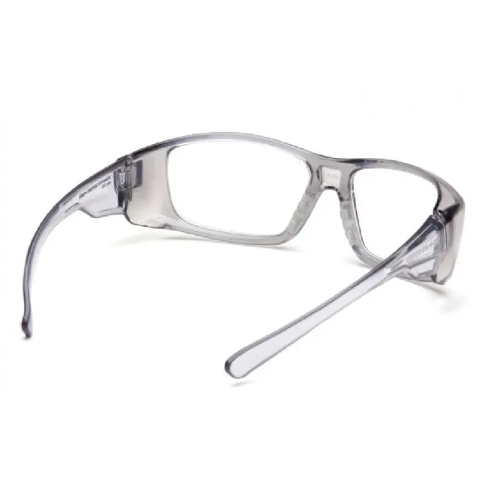 Pyramex Emerge SG7910D15 Reader Clear  1.5 Lens Gray Frame, One Size, 1 Each