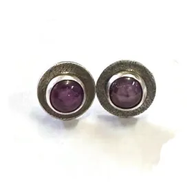 Ruby Wreath Post Earrings