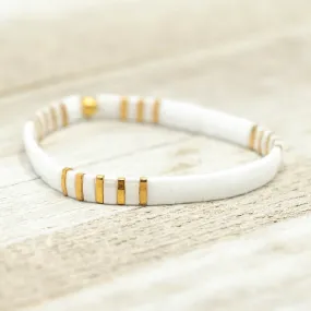 SATIN SUGAR - Tila Bead Bracelet | Single