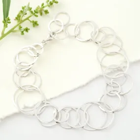Slinky Silver Bracelet