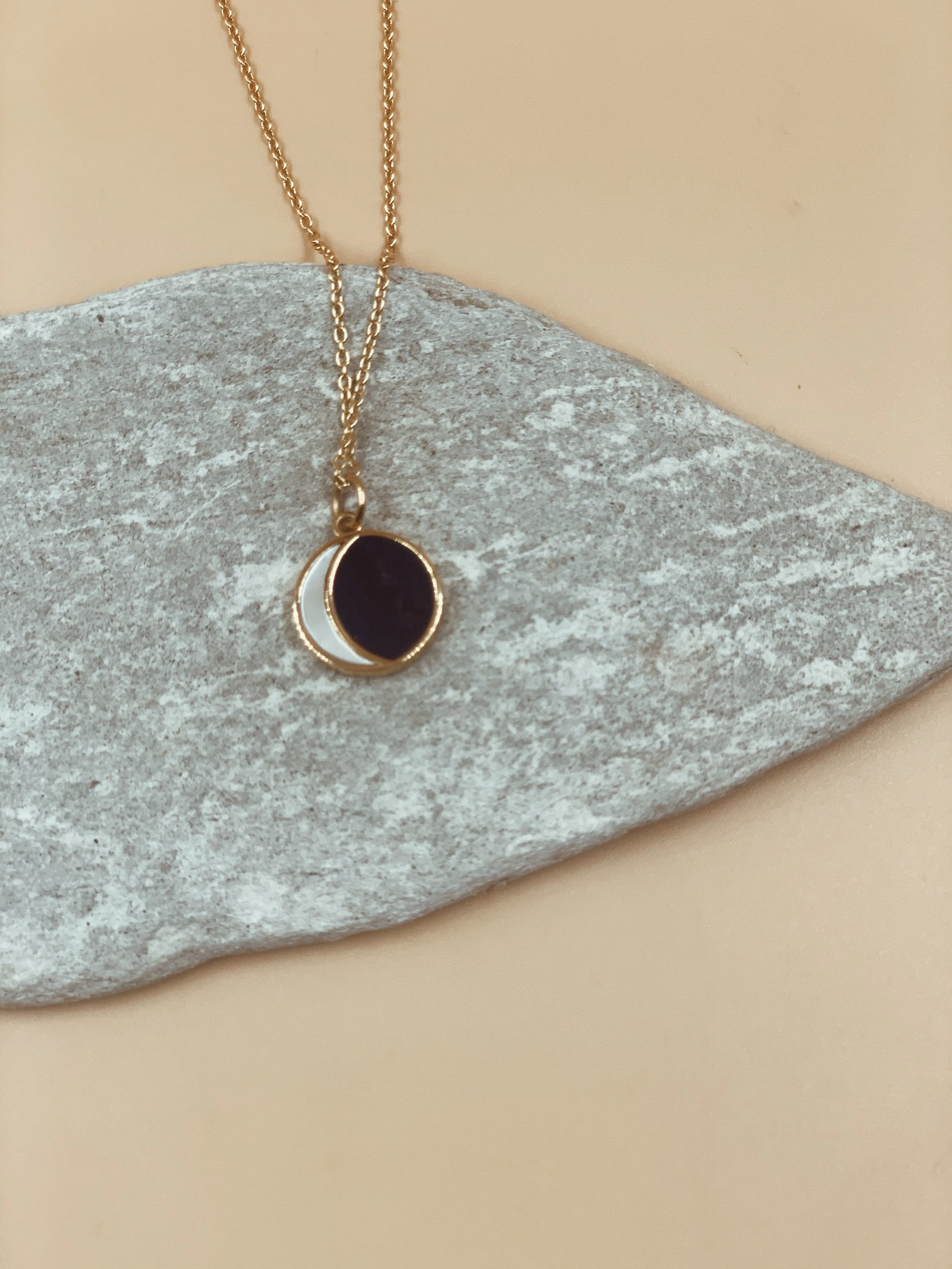 Small Night Of The Blue Moon Necklace