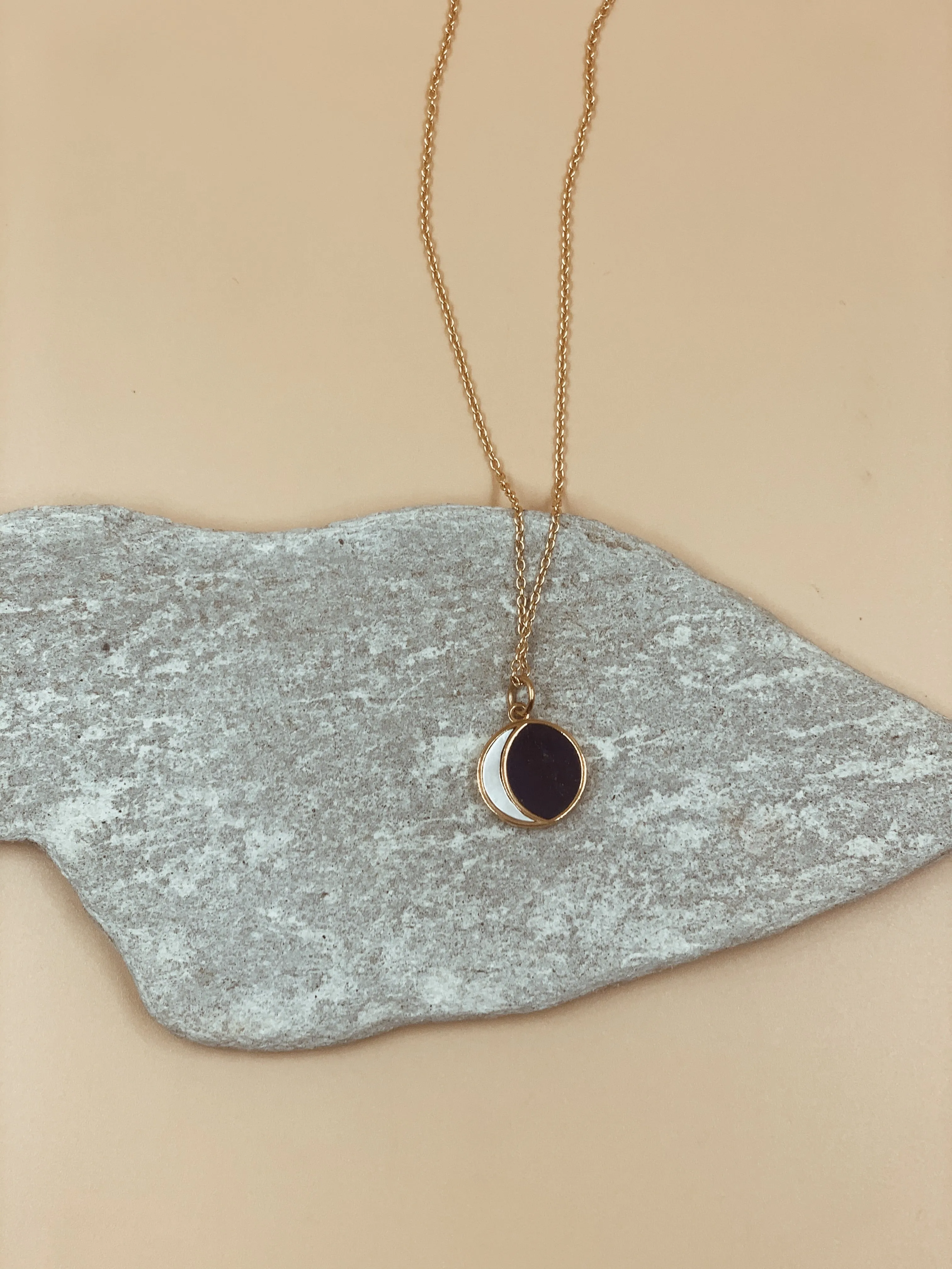 Small Night Of The Blue Moon Necklace