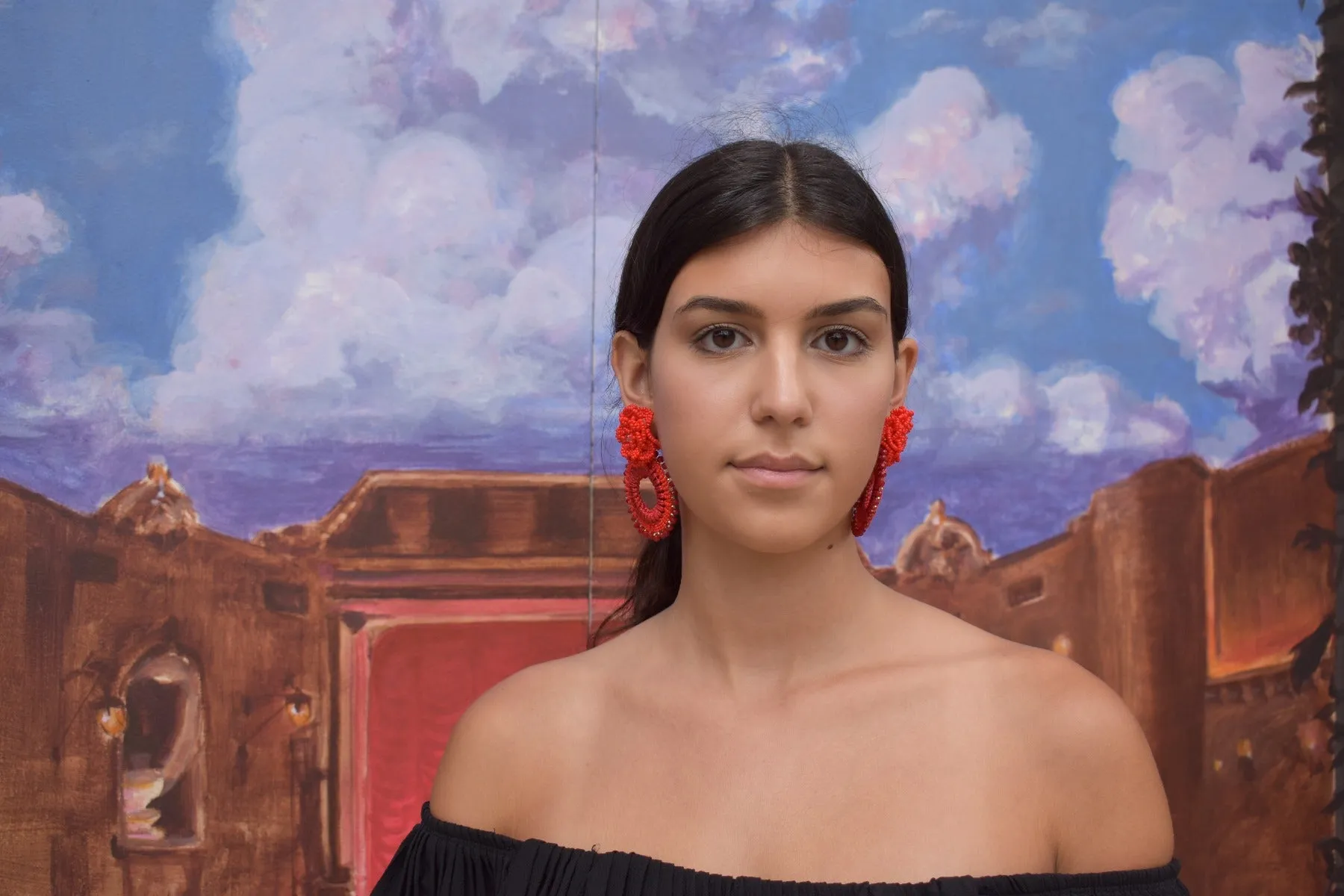 The Ruby Earring