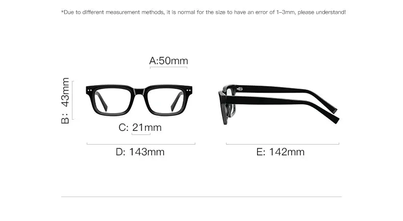 Vicky Unisex Full Rim Tr 90 Alloy Square Reading Glasses 2169