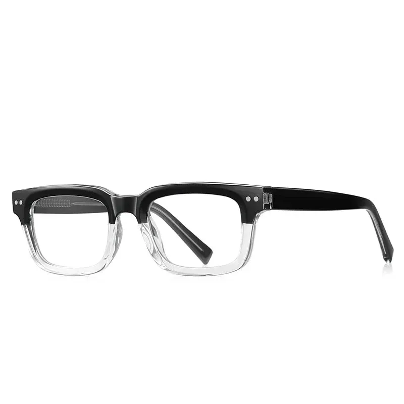 Vicky Unisex Full Rim Tr 90 Alloy Square Reading Glasses 2169