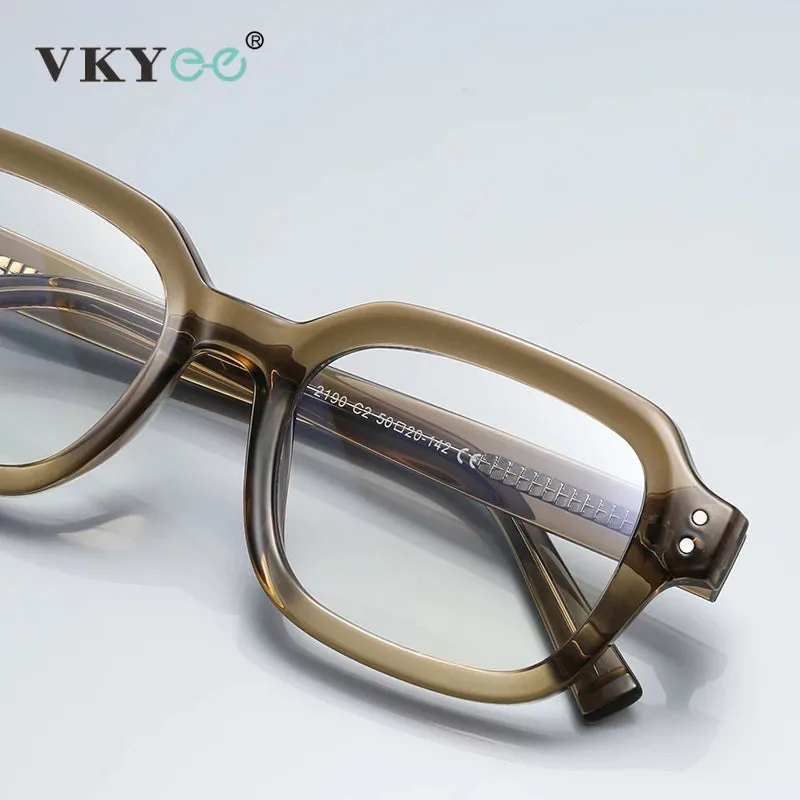 Vicky Womens Full Rim Square Plastic Reading Glasses Pfd2190