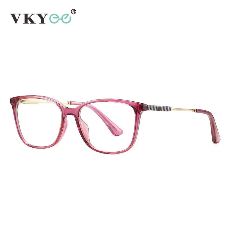 Vicky Women's Full Rim Square Tr 90 Alloy Reading Glasses 2057